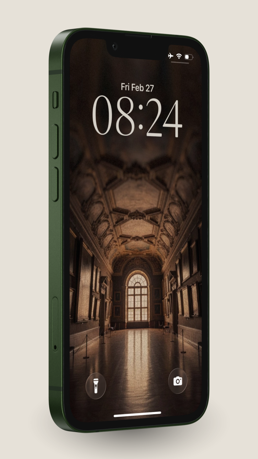 19th Century Writer iPhone Layout